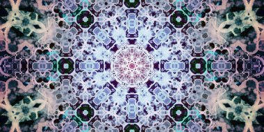 Kusursuz soyut mozaik desen. Panoramik doku. Tekrarlanan desen