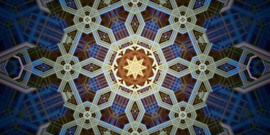 Kusursuz soyut mozaik desen. Panoramik doku. Tekrarlanan desen