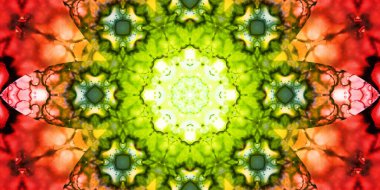 Kusursuz soyut mozaik desen. Panoramik doku. Tekrarlanan desen