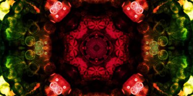 Kusursuz soyut mozaik desen. Panoramik doku. Tekrarlanan desen