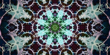 Kusursuz soyut mozaik desen. Panoramik doku. Tekrarlanan desen