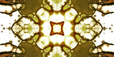 Kusursuz soyut mozaik desen. Panoramik doku. Tekrarlanan desen