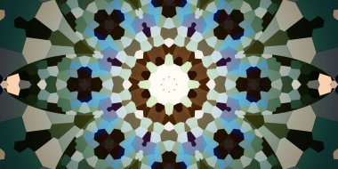 Kusursuz soyut mozaik desen. Panoramik doku. Tekrarlanan desen