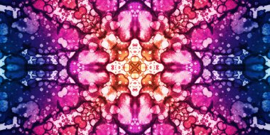 Kusursuz soyut mozaik desen. Panoramik doku. Tekrarlanan desen