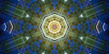 Kusursuz soyut mozaik desen. Panoramik doku. Tekrarlanan desen