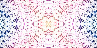 Kusursuz soyut mozaik desen. Panoramik doku. Tekrarlanan desen