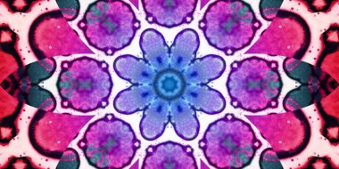 Kusursuz soyut mozaik desen. Panoramik doku. Tekrarlanan desen