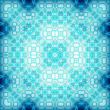 Kusursuz kare soyut desen. Sanat dokusu. Tekstil ve moda