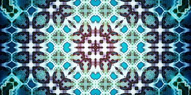 Kusursuz soyut kompleks desen. Panoramik soyut doku. Panoramik arkaplan