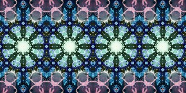 Kusursuz panorama desenli soyutlama. Doku panoramik.