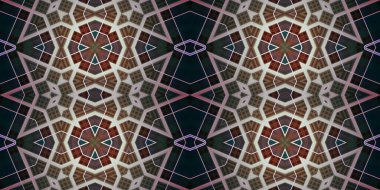 Kusursuz soyutlama. Desenli doku