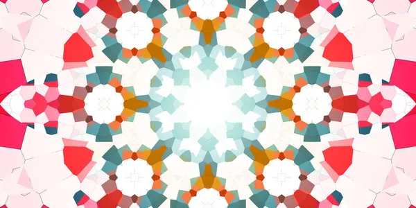 Seamless abstract mosaic pattern. Panoramic texture. Repeating pattern