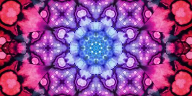 Kusursuz soyut mozaik desen. Panoramik doku. Tekrarlanan desen