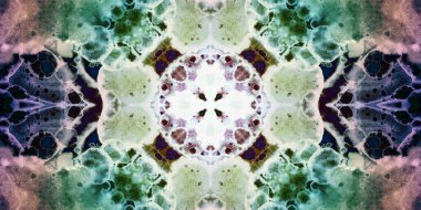 Kusursuz soyut mozaik desen. Panoramik doku. Tekrarlanan desen