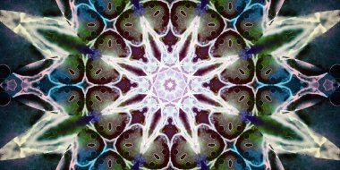 Kusursuz soyut mozaik desen. Panoramik doku. Tekrarlanan desen