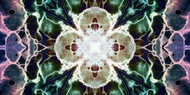 Kusursuz soyut mozaik desen. Panoramik doku. Tekrarlanan desen