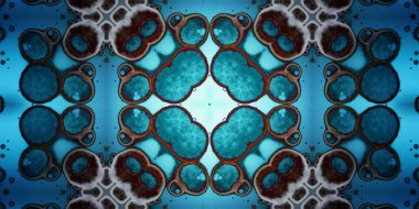 Kusursuz soyut mozaik desen. Panoramik doku. Tekrarlanan desen