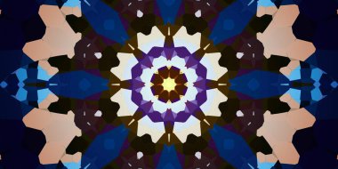 Kusursuz soyut mozaik desen. Panoramik doku. Tekrarlanan desen