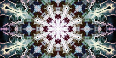 Kusursuz soyut mozaik desen. Panoramik doku. Tekrarlanan desen