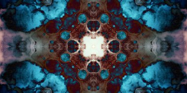 Kusursuz soyut mozaik desen. Panoramik doku. Tekrarlanan desen