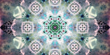 Kusursuz soyut mozaik desen. Panoramik doku. Tekrarlanan desen