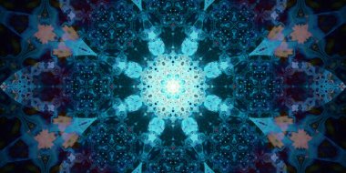 Kusursuz soyut mozaik desen. Panoramik doku. Tekrarlanan desen