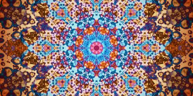 Kusursuz soyut sanat modeli. Panoramik soyut doku