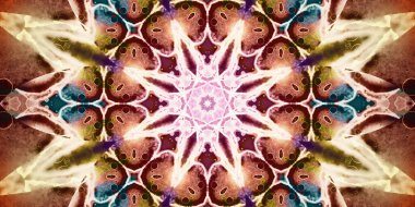 Kusursuz soyut sanat modeli. Panoramik soyut doku