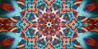 Kusursuz soyut sanat modeli. Panoramik soyut doku