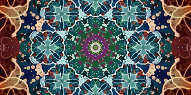 Kusursuz soyut sanat modeli. Panoramik soyut doku