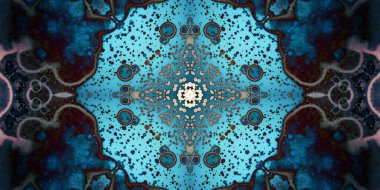 Kusursuz soyut mozaik desen. Panoramik doku. Tekrarlanan desen