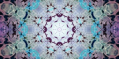 Kusursuz soyut mozaik desen. Panoramik doku. Tekrarlanan desen