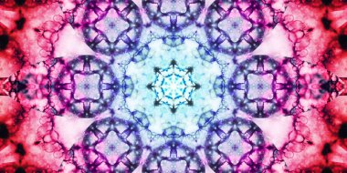 Kusursuz soyut mozaik desen. Panoramik doku. Tekrarlanan desen