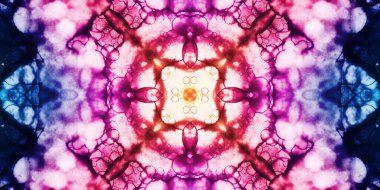 Kusursuz soyut mozaik desen. Panoramik doku. Tekrarlanan desen