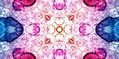 Kusursuz soyut mozaik desen. Panoramik doku. Tekrarlanan desen