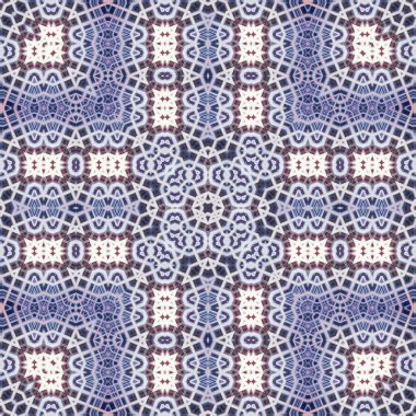 Kusursuz soyut desen ve doku. Suluboya ve baloncukların simetrik deseni