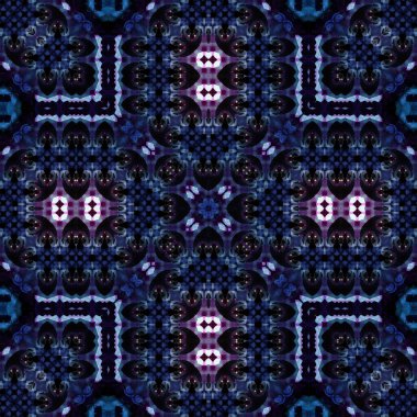 Kusursuz soyut desen ve doku. Suluboya ve baloncukların simetrik deseni