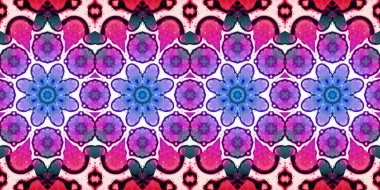 Kusursuz panorama desenli soyutlama. Doku panoramik.