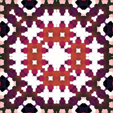 Kusursuz kare soyut desen. Sanat dokusu. Tekstil ve moda