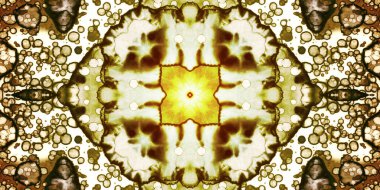 Kusursuz soyut mozaik desen. Panoramik doku. Tekrarlanan desen