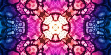 Kusursuz soyut mozaik desen. Panoramik doku. Tekrarlanan desen