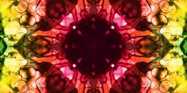 Kusursuz soyut mozaik desen. Panoramik doku. Tekrarlanan desen