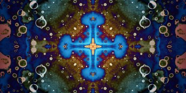 Kusursuz soyut mozaik desen. Panoramik doku. Tekrarlanan desen