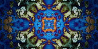 Kusursuz soyut mozaik desen. Panoramik doku. Tekrarlanan desen