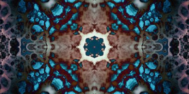 Kusursuz soyut mozaik desen. Panoramik doku. Tekrarlanan desen