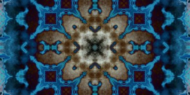 Kusursuz soyut mozaik desen. Panoramik doku. Tekrarlanan desen