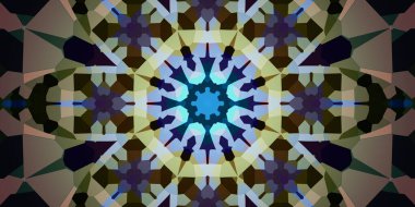 Kusursuz soyut mozaik desen. Panoramik doku. Tekrarlanan desen