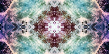 Kusursuz soyut mozaik desen. Panoramik doku. Tekrarlanan desen