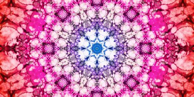 Kusursuz soyut sanat modeli. Panoramik soyut doku