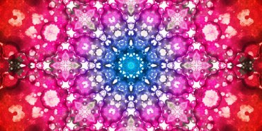 Kusursuz soyut sanat modeli. Panoramik soyut doku